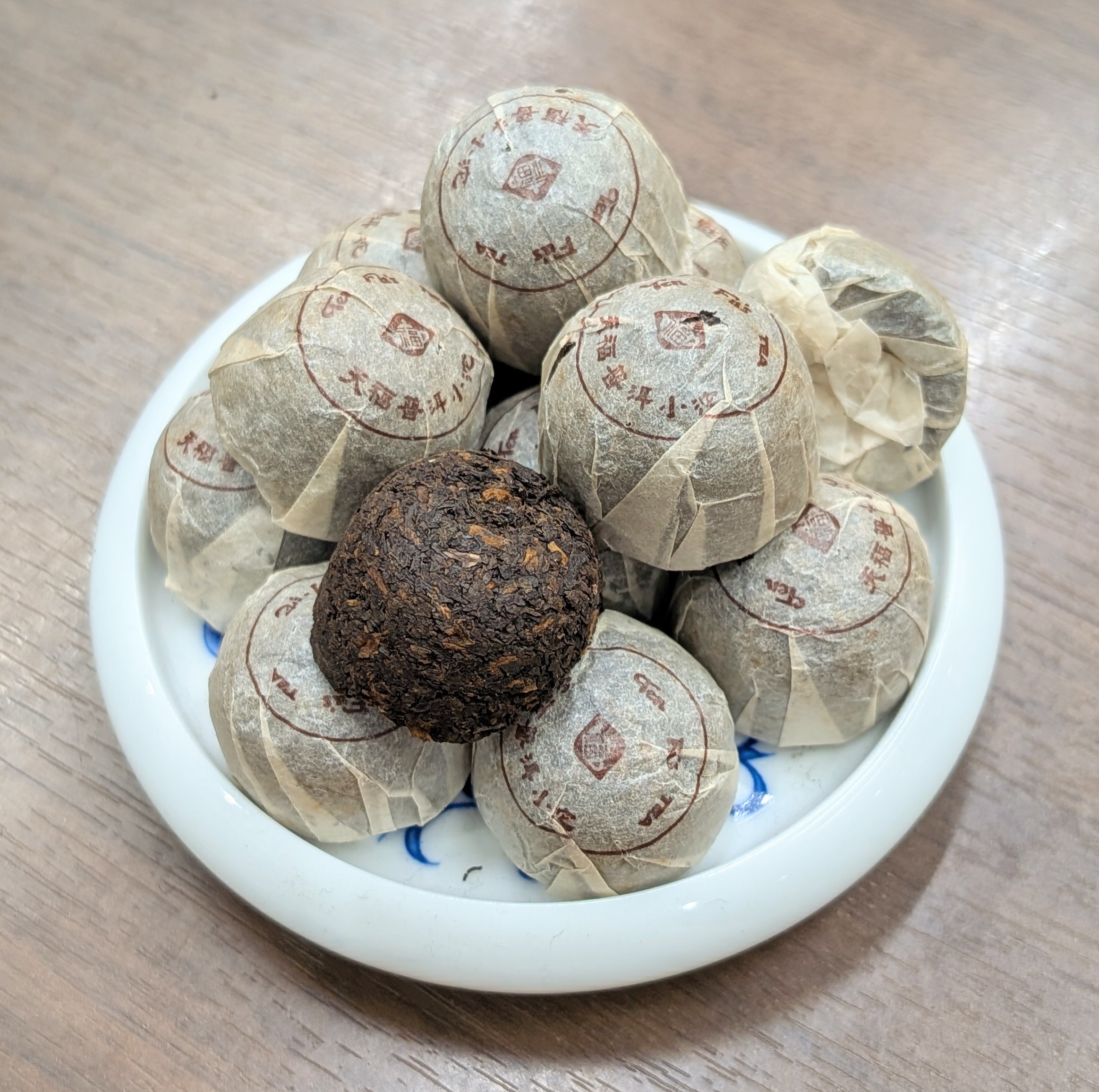特陳宮廷小沱茶26年熟成　100g/￥6800